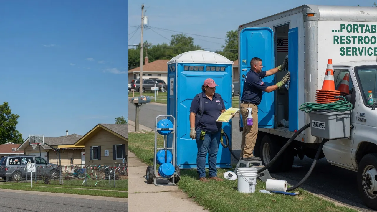 Portable Toilet Rental in Elburn, IL near me